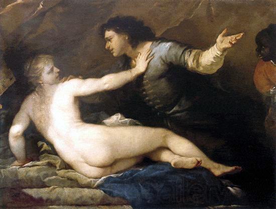 Luca Giordano The Rape of Lucretia Germany oil painting art